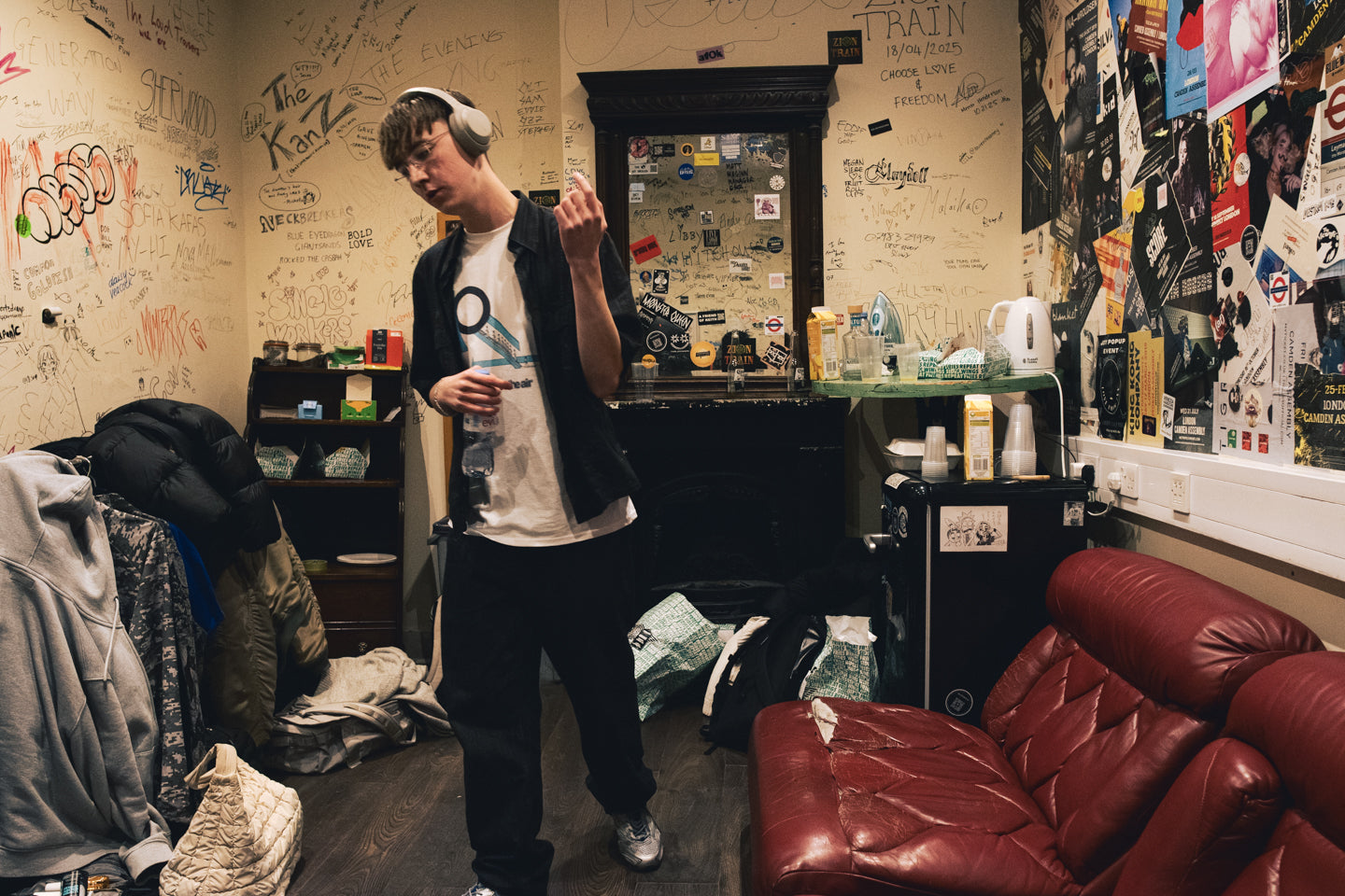 IT'S UP IN THE AIR...LITERALLY